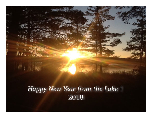 Happy New Year from the Lake!
