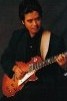 Masuo with his Les Paul Standard. Photo from the Jazz Life magazine, 1993